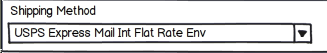 Mockup Cart Shipping Methods